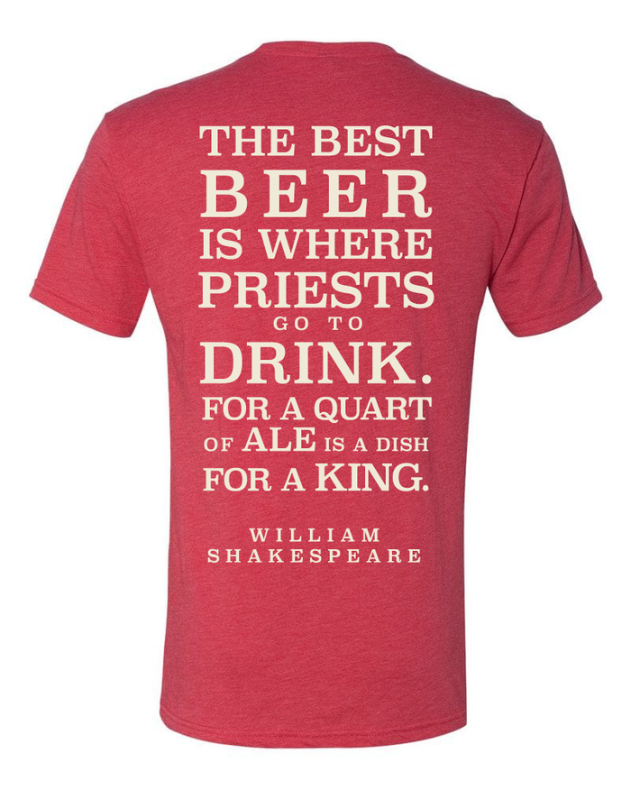 Beer & Shakespeare Tee